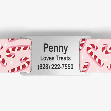 closeup of nameplate personalization